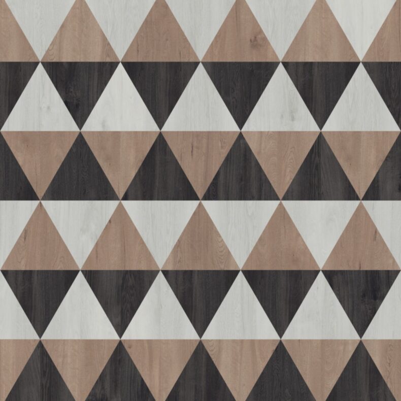 View of KAL01 Pyramid luxury vinyl tile by Karndean