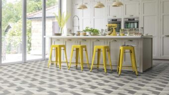 View of KAL04 Pennon luxury vinyl tile by Karndean
