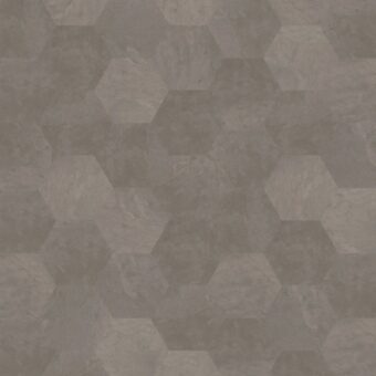 View of KAL08 Hexa luxury vinyl tile by Karndean