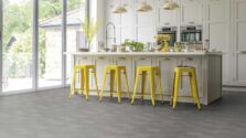 View of KAL08 Hexa luxury vinyl tile by Karndean