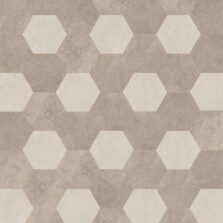 View of KAL09 Hexa luxury vinyl tile by Karndean