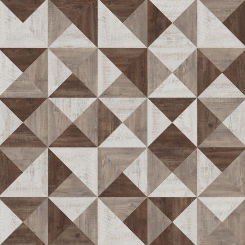 View of KAL10 Tripoint luxury vinyl tile by Karndean