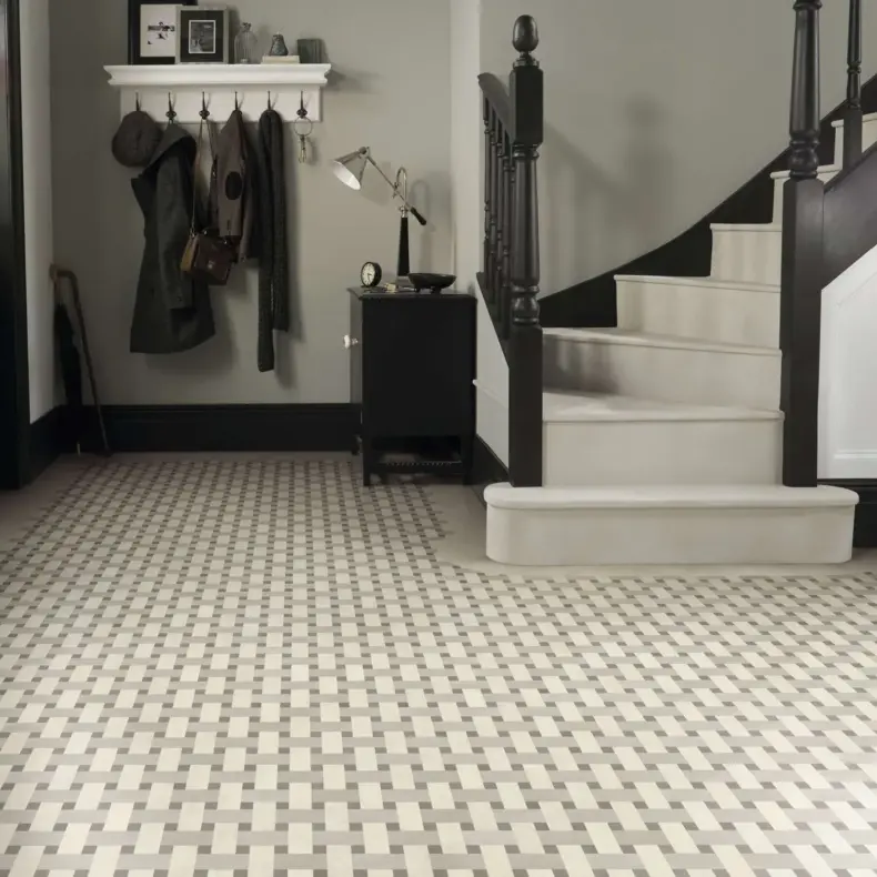 View of KAL11 Woven luxury vinyl tile by Karndean