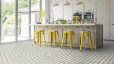 View of KAL11 Woven luxury vinyl tile by Karndean
