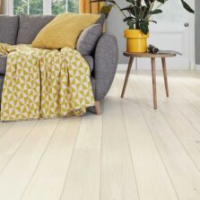 View of KP132 Washed Scandi Pine luxury vinyl tile by Karndean