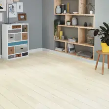 View of KP132 Washed Scandi Pine luxury vinyl tile by Karndean