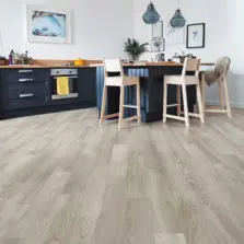 View of KP138 Grey Limed Oak luxury vinyl tile by Karndean