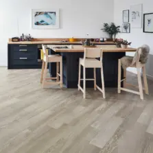 View of KP138 Grey Limed Oak luxury vinyl tile by Karndean