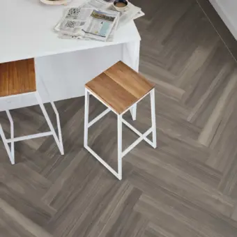 View of KP141 Urban Spotted Gum luxury vinyl tile by Karndean
