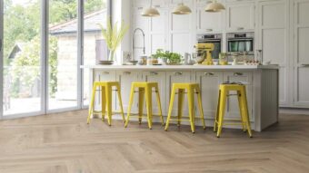 View of KP144 Washed Character Oak luxury vinyl tile by Karndean