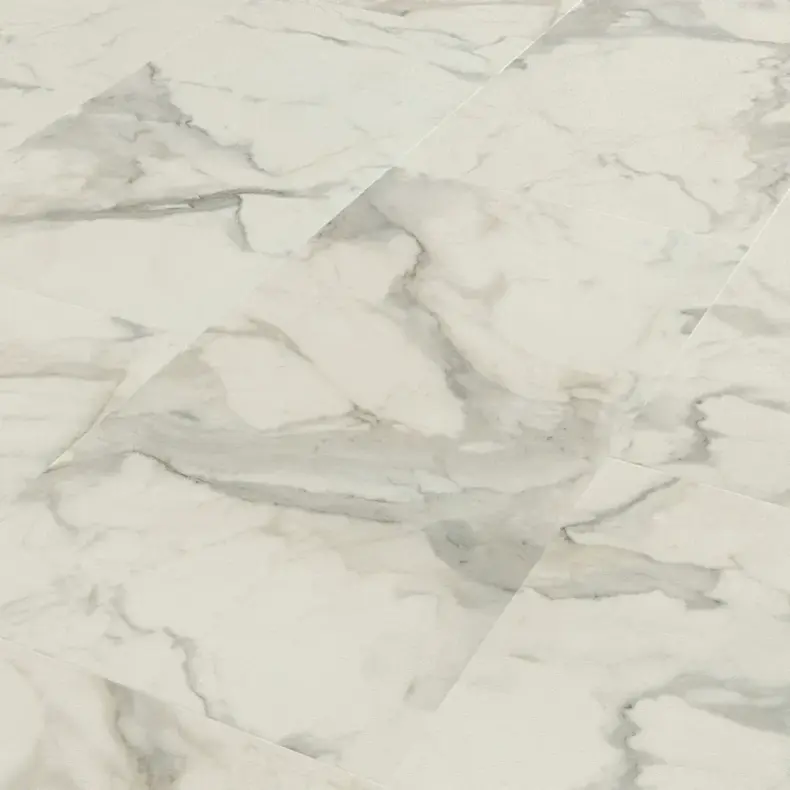 View of LM33 Calacatta d'Oro luxury vinyl tile by Karndean