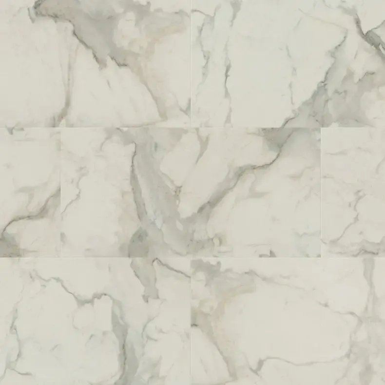 View of LM33 Calacatta d'Oro luxury vinyl tile by Karndean
