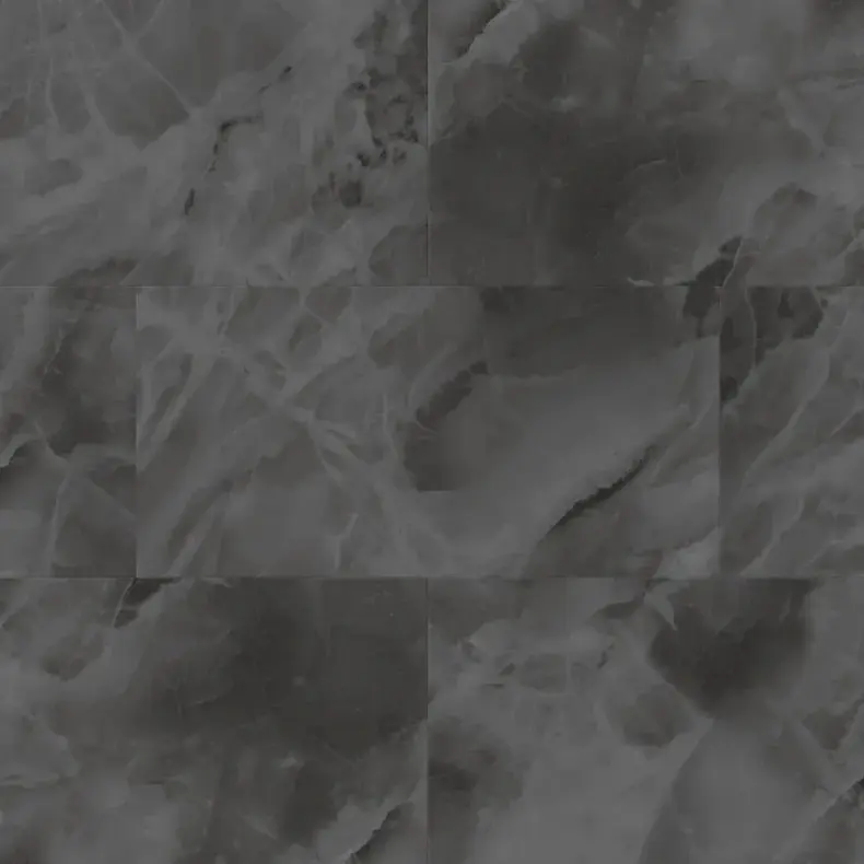 View of LM34 Black Onyx luxury vinyl tile by Karndean
