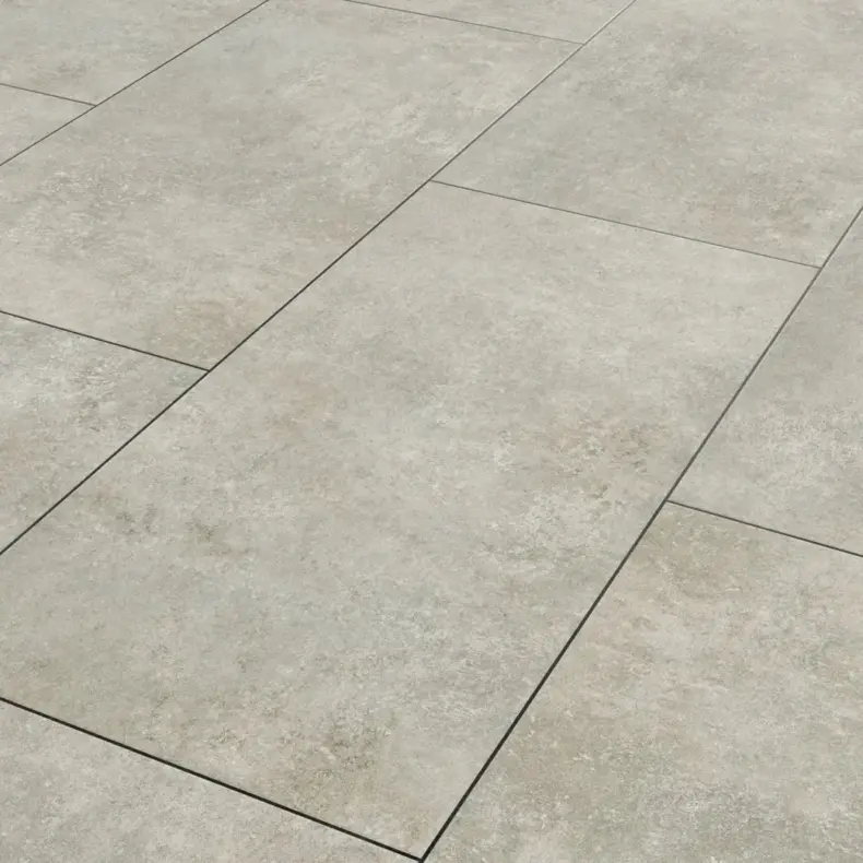 View of LM41 Pavimento Grigio luxury vinyl tile by Karndean