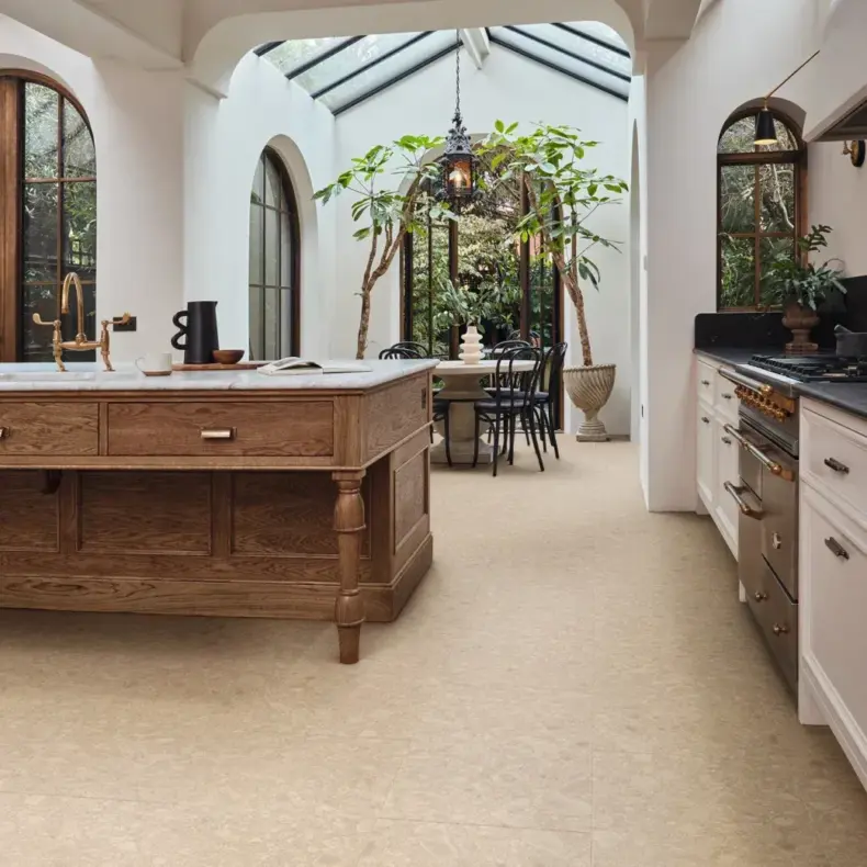 View of LM44 Sabbia Ceppo luxury vinyl tile by Karndean