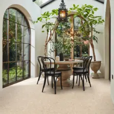View of LM44 Sabbia Ceppo luxury vinyl tile by Karndean