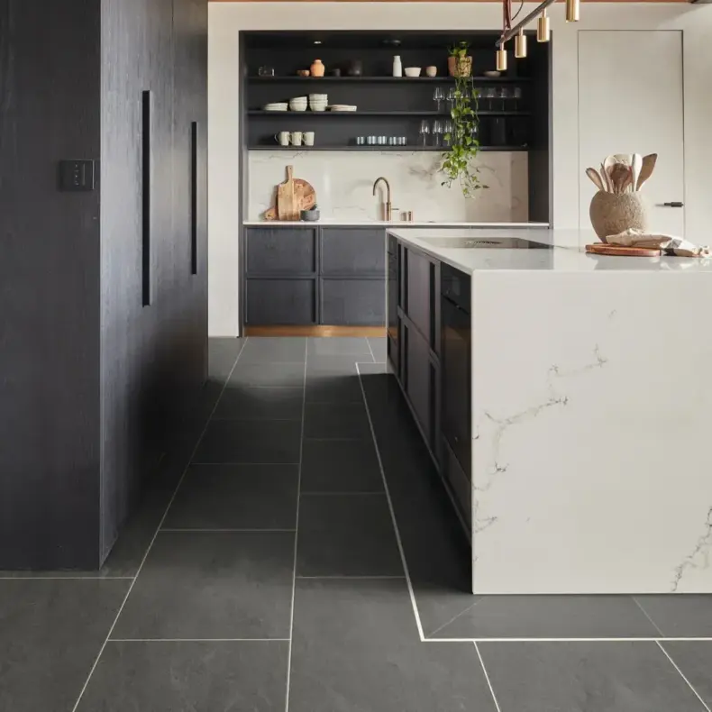 View of LM48 Verona Quartzite luxury vinyl tile by Karndean