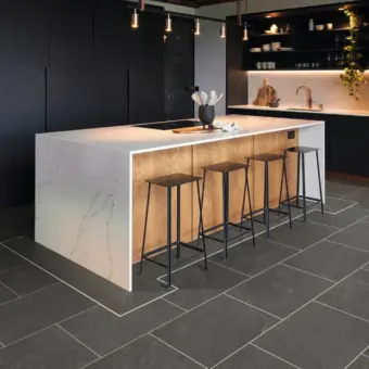 View of LM48 Verona Quartzite luxury vinyl tile by Karndean
