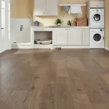 View of RKP8107 Smoked Butternut luxury vinyl tile by Karndean