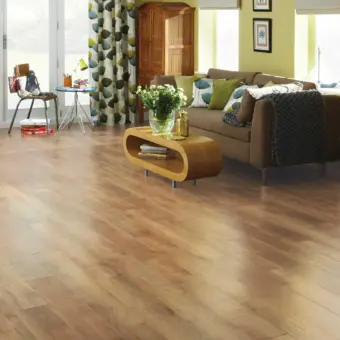 View of RL01 Spring Oak luxury vinyl tile by Karndean