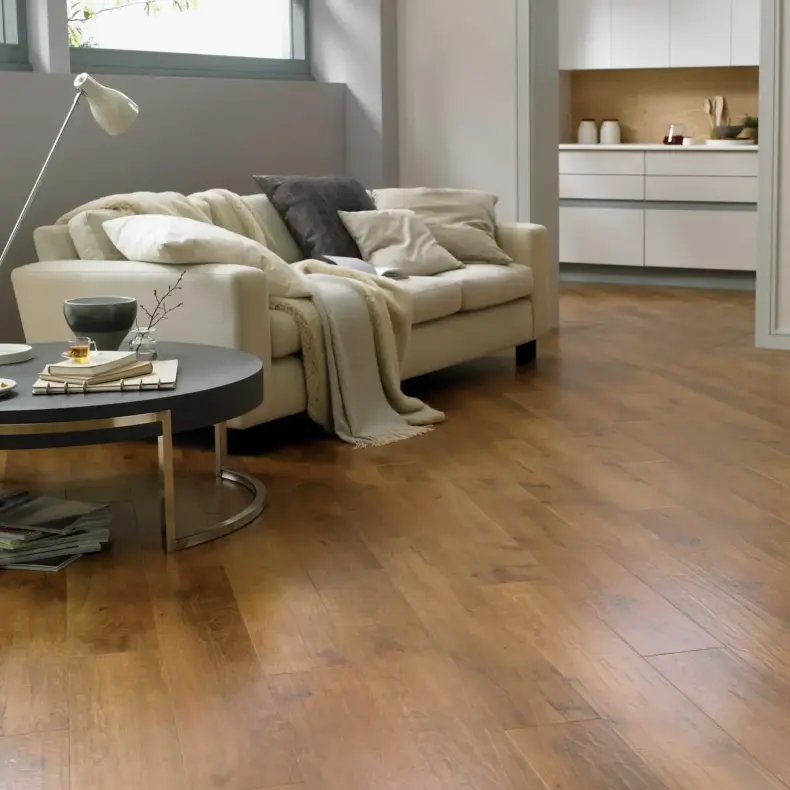 View of RL02 Summer Oak luxury vinyl tile by Karndean