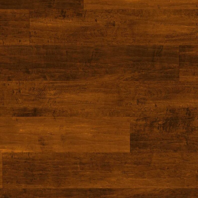 View of RL05 Spanish Cherry luxury vinyl tile by Karndean