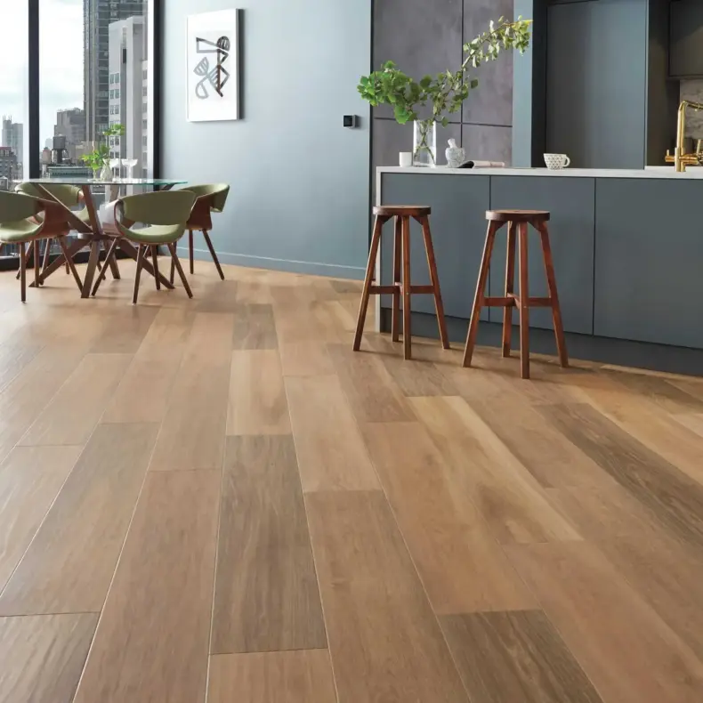 View of RL20 Prairie Oak luxury vinyl tile by Karndean