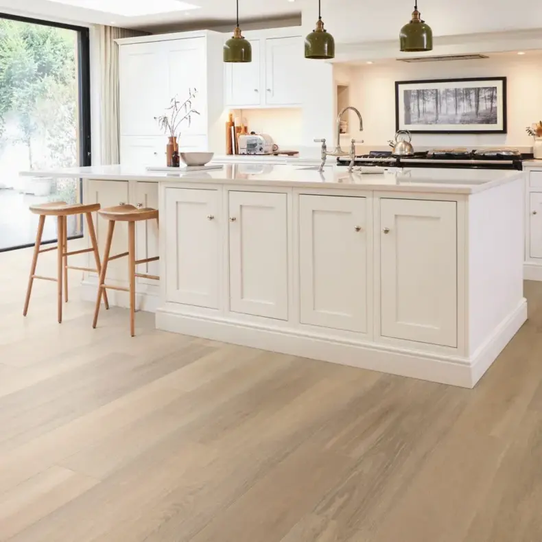 View of RL24 Dune Oak luxury vinyl tile by Karndean