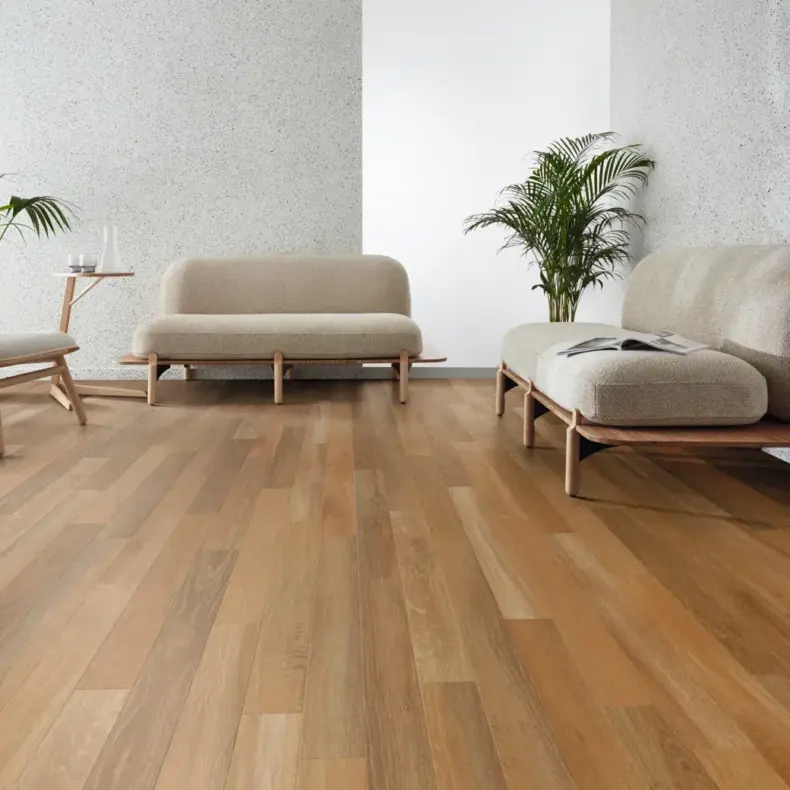 View of RL25 Canyon Oak luxury vinyl tile by Karndean
