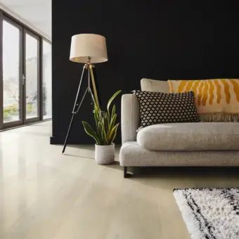 View of RL26 Basque Oak luxury vinyl tile by Karndean