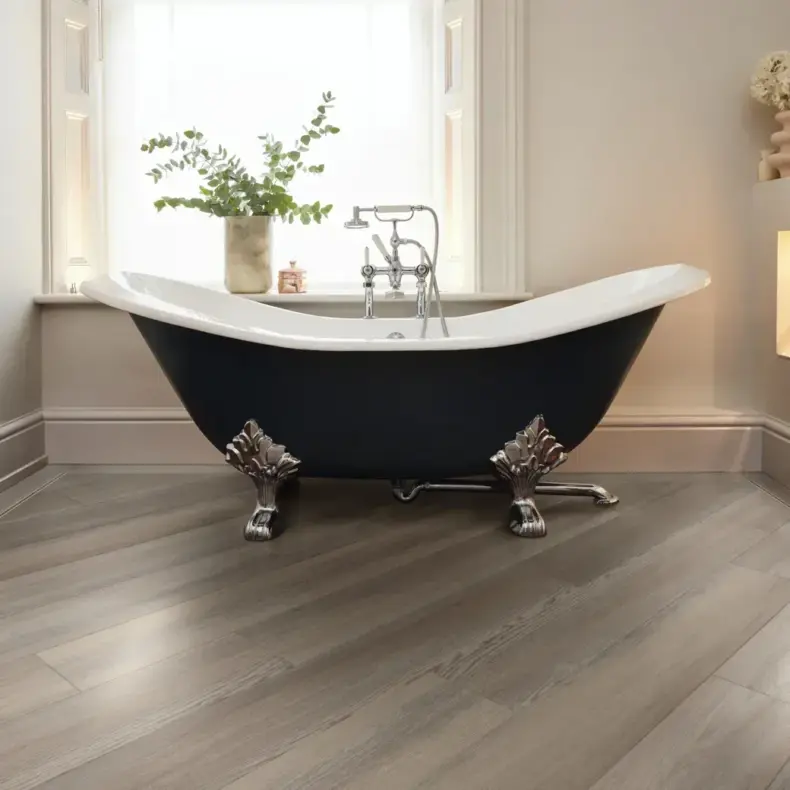 View of RL27 Bellota Oak luxury vinyl tile by Karndean