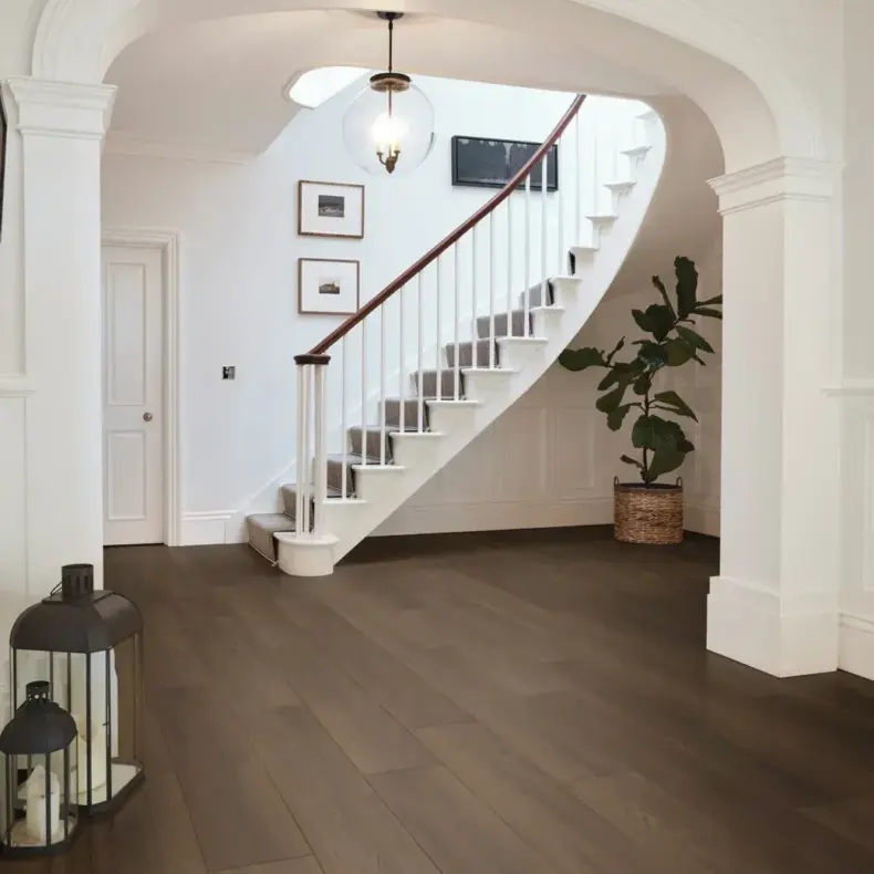 View of RL28 Serrano Oak luxury vinyl tile by Karndean