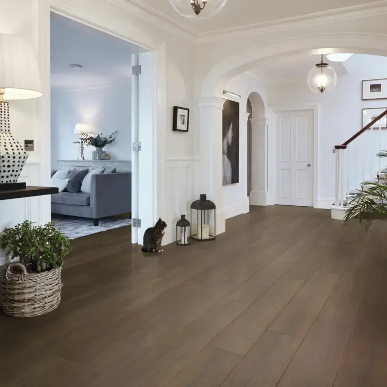 View of RL28 Serrano Oak luxury vinyl tile by Karndean