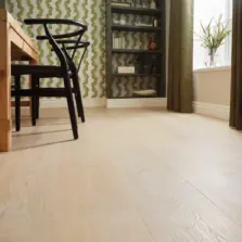View of RL32 Pale Artisan Oak luxury vinyl tile by Karndean