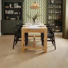 View of RL32 Pale Artisan Oak luxury vinyl tile by Karndean