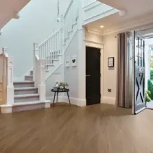 View of RL36 Merino Oak luxury vinyl tile by Karndean