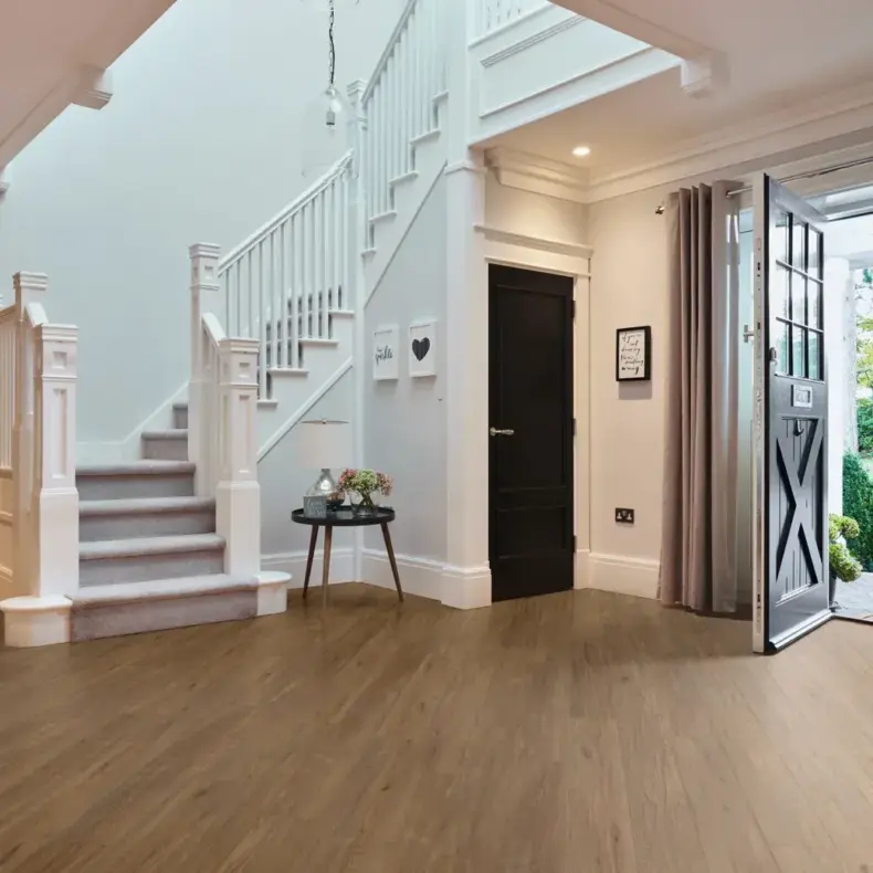 View of RL36 Merino Oak luxury vinyl tile by Karndean