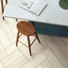 View of RL38 Cotton Oak luxury vinyl tile by Karndean