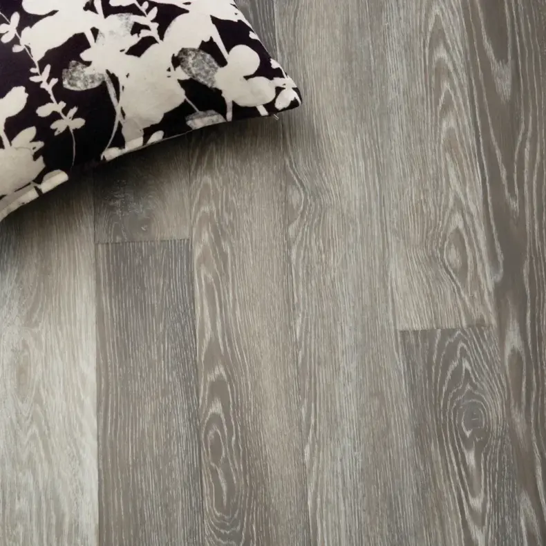 View of RL46 Limed Silk Oak luxury vinyl tile by Karndean