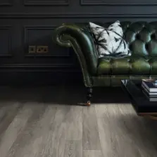 View of RL46 Limed Silk Oak luxury vinyl tile by Karndean