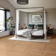 View of RL48 Natural Oak luxury vinyl tile by Karndean