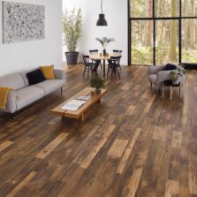 View of RPL-EW21 Reclaimed Chestnut luxury vinyl tile by Karndean