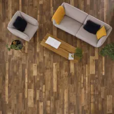 View of RPL-EW21 Reclaimed Chestnut luxury vinyl tile by Karndean