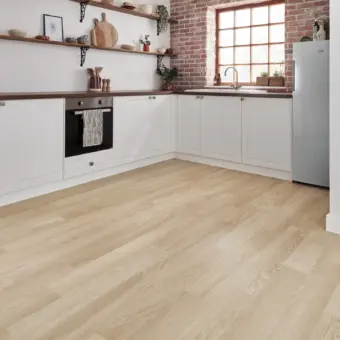 View of SCB-KP154-6 Dutch Limed Oak luxury vinyl tile by Karndean
