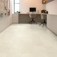 View of SCB-ST18-18 Ivory Riven Slate luxury vinyl tile by Karndean