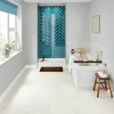View of SCB-ST26-18 Frosted Marble luxury vinyl tile by Karndean