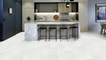 View of SCB-ST26-18 Frosted Marble luxury vinyl tile by Karndean