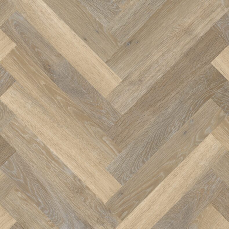 View of SM-KP99 Lime Washed Oak luxury vinyl tile by Karndean