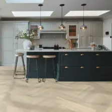 View of SM-RL26 Basque Oak luxury vinyl tile by Karndean