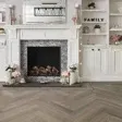 View of SM-RL27 Bellota Oak luxury vinyl tile by Karndean